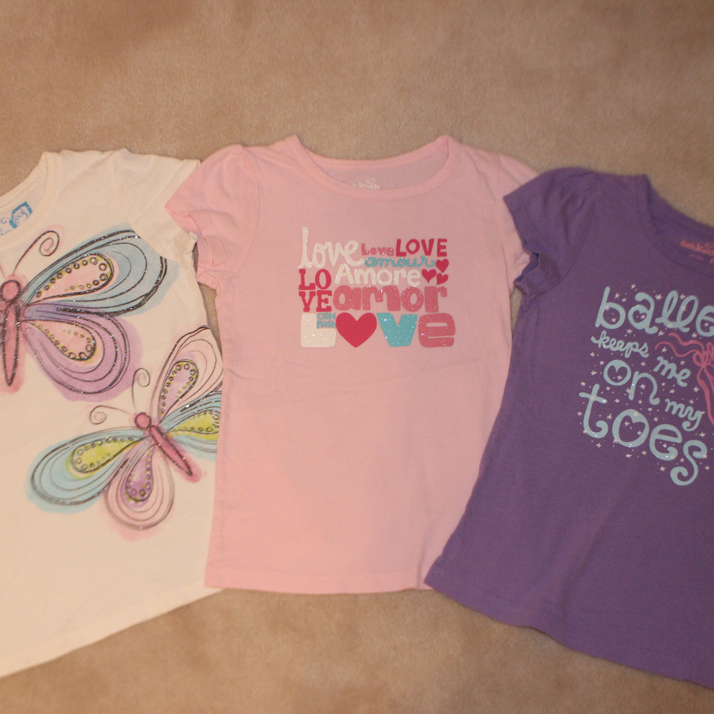OshKosh and The Children's Place tee bundle